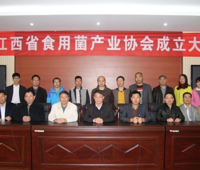 江西省食用菌產(chǎn)業(yè)協(xié)會成立，潘新華當選會長