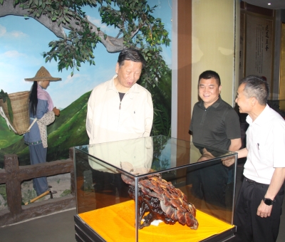 安徽省軍區(qū)原參謀長(zhǎng)呂錄庭將軍蒞臨仙客來參觀調(diào)研